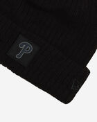 New Era Philadelphia Phillies Rubberized Knit Beanie 60833851 Black 2