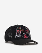 PRO STANDARD Boston Red Sox Breakout Wool Blend Pro Pinch Snapback Hat LBR7316322-BLK Black 1