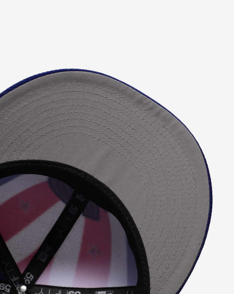 New Era 59Fifty Atlanta Braves Icon Allstar Logo Fitted Hat 60673857 Blue 4