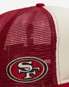 New Era 9Fifty San Francisco 49ers Cut Out A-Frame Snapback Hat 60724445 White 2