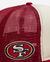 9Fifty San Francisco 49ers Cut Out A-Frame Snapback Hat