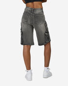 American Bazi 2Pkt Cargo Jorts RSS-668-BLK Black 2