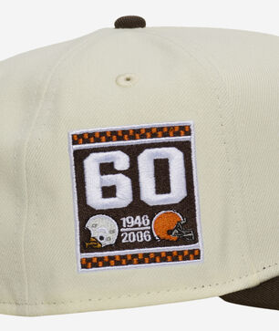 9Fifty Cleveland Browns Curve A-Frame Snapback Hat
