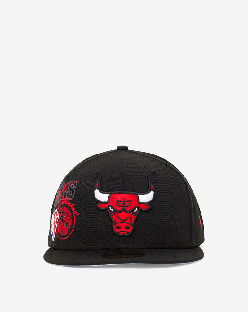 Shop New Era 59Fifty Detroit Pistons Back Half Fitted Hat 60221732