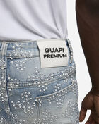 Guapi Embellished Denim Jeans EMBELLISHED-DENIM-AQUA Blue 3