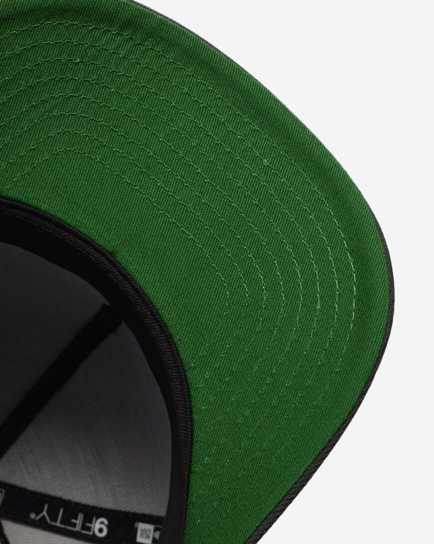 Shop New Era 9Fifty New York Yankees A-Frame Graphite Red Snapback