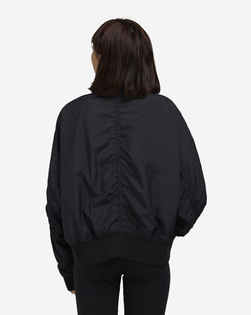 Shop Nike NSW Oversized Bomber Jacket FN2839-010 black