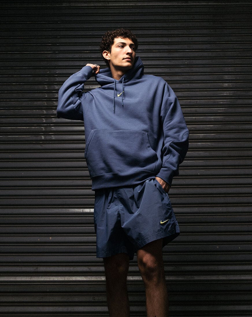 NIKE NOCTA カーディナル ナイロン ショートパンツ ブルー L