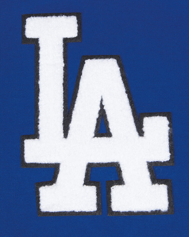 PRO STANDARD Los Angeles Dodgers Classic Chenille Double Knit Full-Zip Hoodie LLD531899-DBL Blue 2