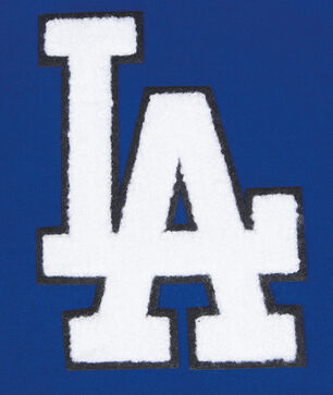 Los Angeles Dodgers Classic Chenille Double Knit Full-Zip Hoodie