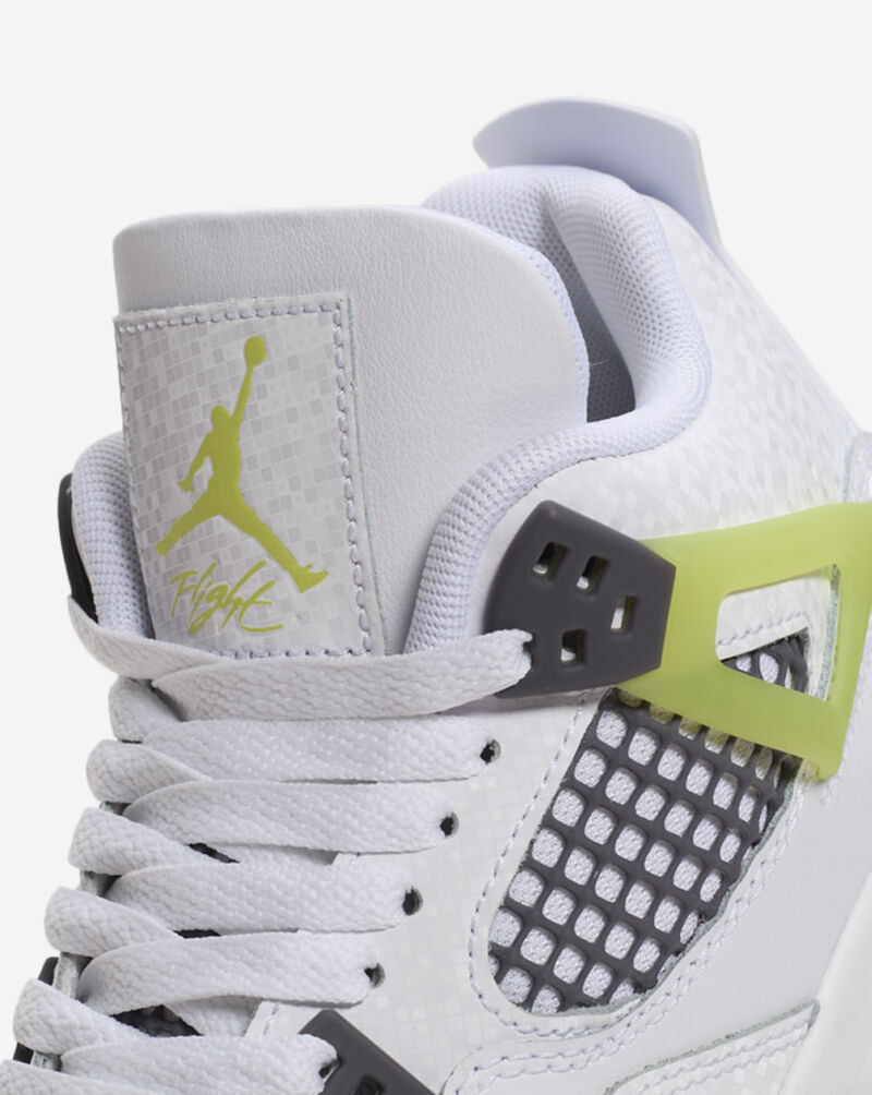 Jordan Big Kids' Air Jordan 4 Retro HJ5990-100 White 8