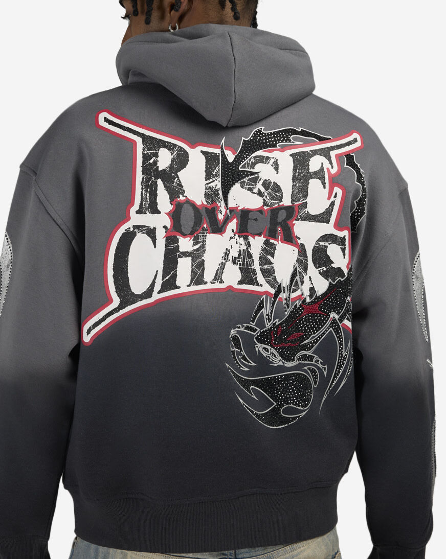 Shop Smoke Rise Scorpion Hoodie FO26S429SNZ-BLK black | SNIPES USA