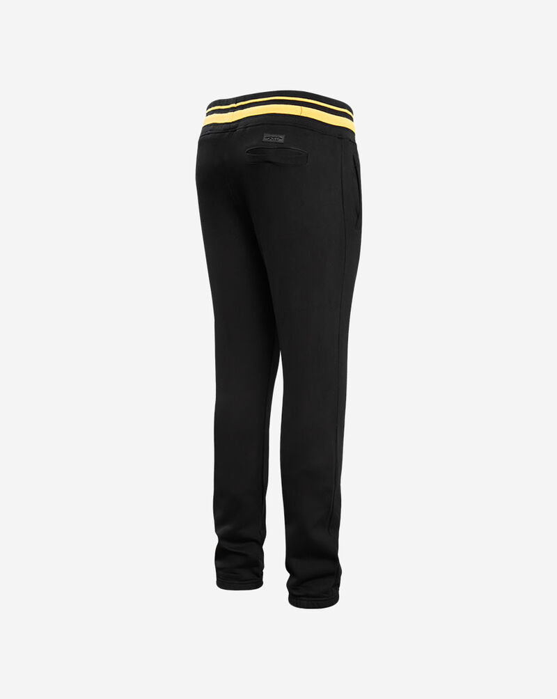 PRO STANDARD Pittsburgh Steelers Mash Up Rib Fleece Sweatpant FPS4410401-BYE Black 3