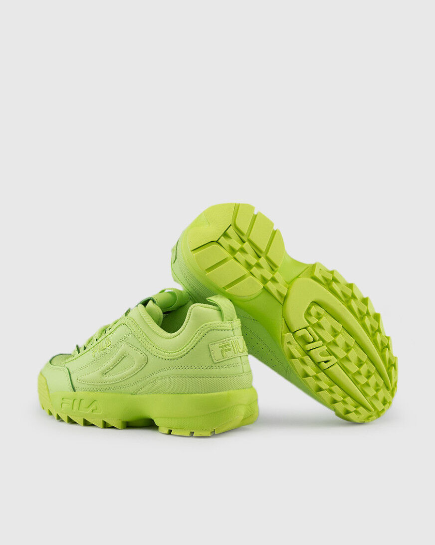 fila shoes lime green