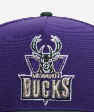 9Fifty Milwaukee Bucks A-Frame Snapback Hat