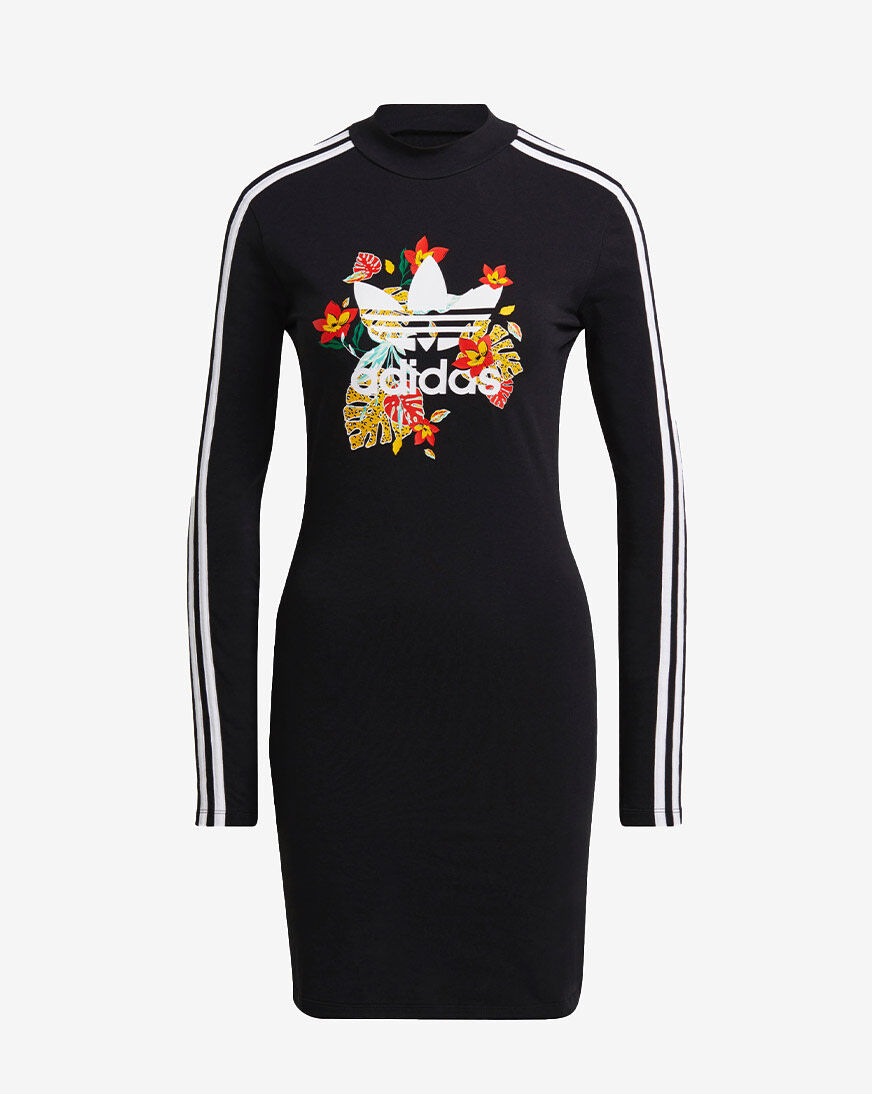 adidas floral dress