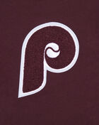 PRO STANDARD Philadelphia Phillies Classic Fleece Cropped Pull Over Hoodie LPHC34590-WNE Red 4