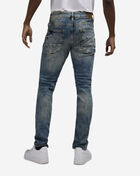 Jordan Craig Slim Distressed 5-Pocket Jeans JS2103-CAN Blue 2