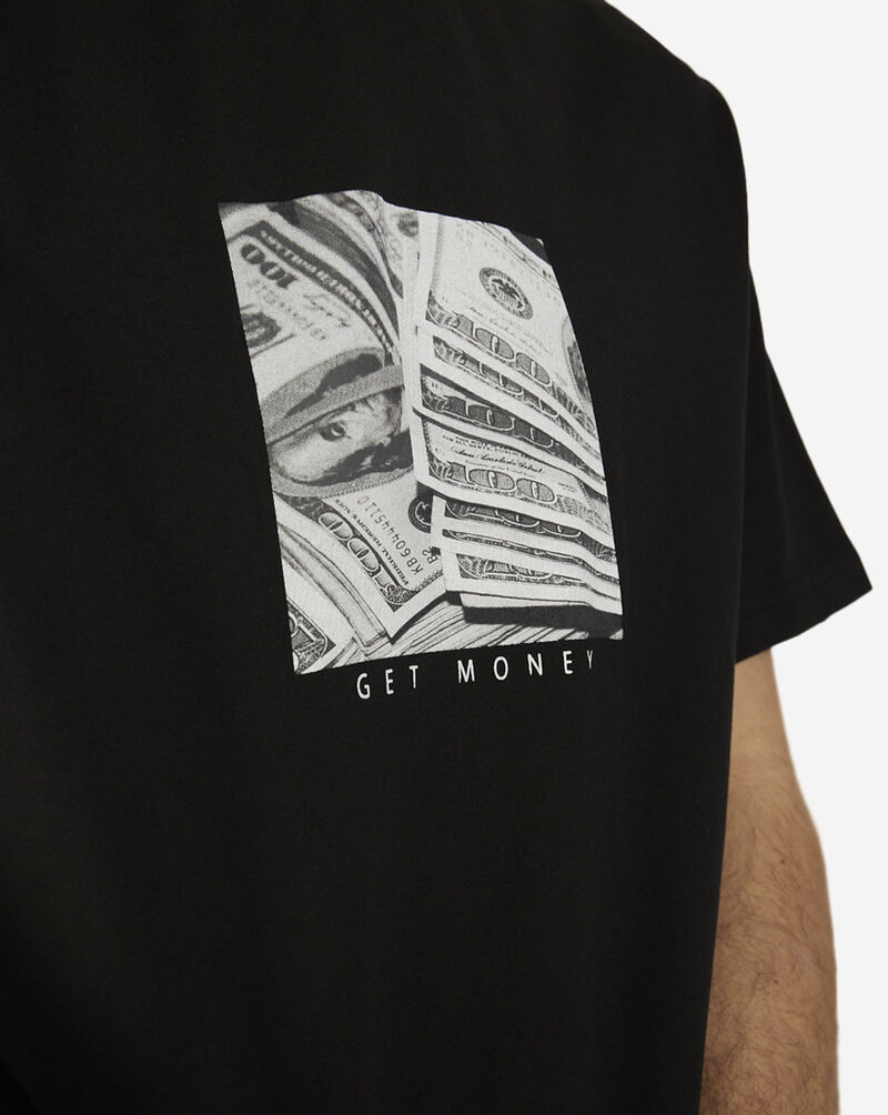 Graphic Tees Get Money Photoreel Tee MT973 Black 3