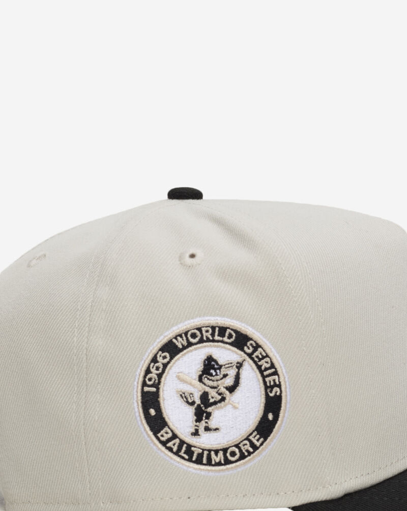 New Era 9Fifty Baltimore Orioles A-Frame Snapback Hat 71012990 Grey 2