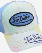 Von Dutch Tagged Trucker Hat VDHH0005-HALFBLUE Blue 2