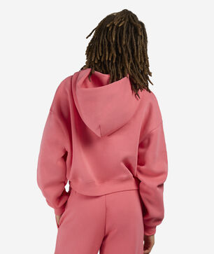 NSW Phoenix Fleece Oversized Cropped Henley Hoodie