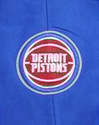 PRO STANDARD Detroit Pistons Retro Classic Rib Fleece Cropped Pullover Hoodie BDPC515458-RYR Blue 4