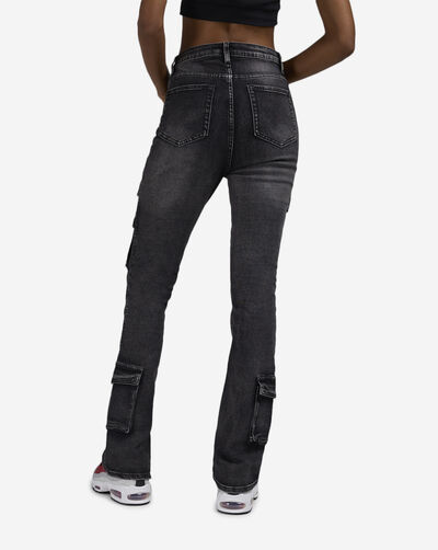 6Pkt Stacked Cargo Denim Jeans