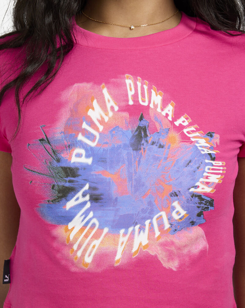 Puma Classics Turn It Up Small Tee 62659859 Pink 3