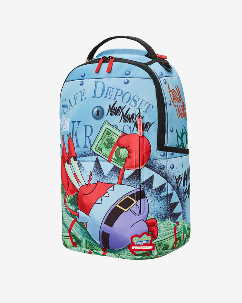SPRAYGROUND SpongeBob Mr. Krabs High Roller Backpack 910B4548NSZ Blue 2