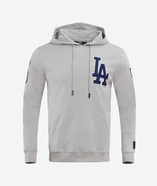 Los Angeles Dodgers Classic Chenille Double Knit Pull Over Hoodie