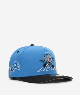 9Fifty Detroit Lions Helmet A-Frame Snapback Hat