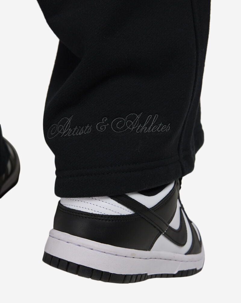 Nike NSW Oversized Open-Hem French Terry Pants HQ5883-010 Black 3
