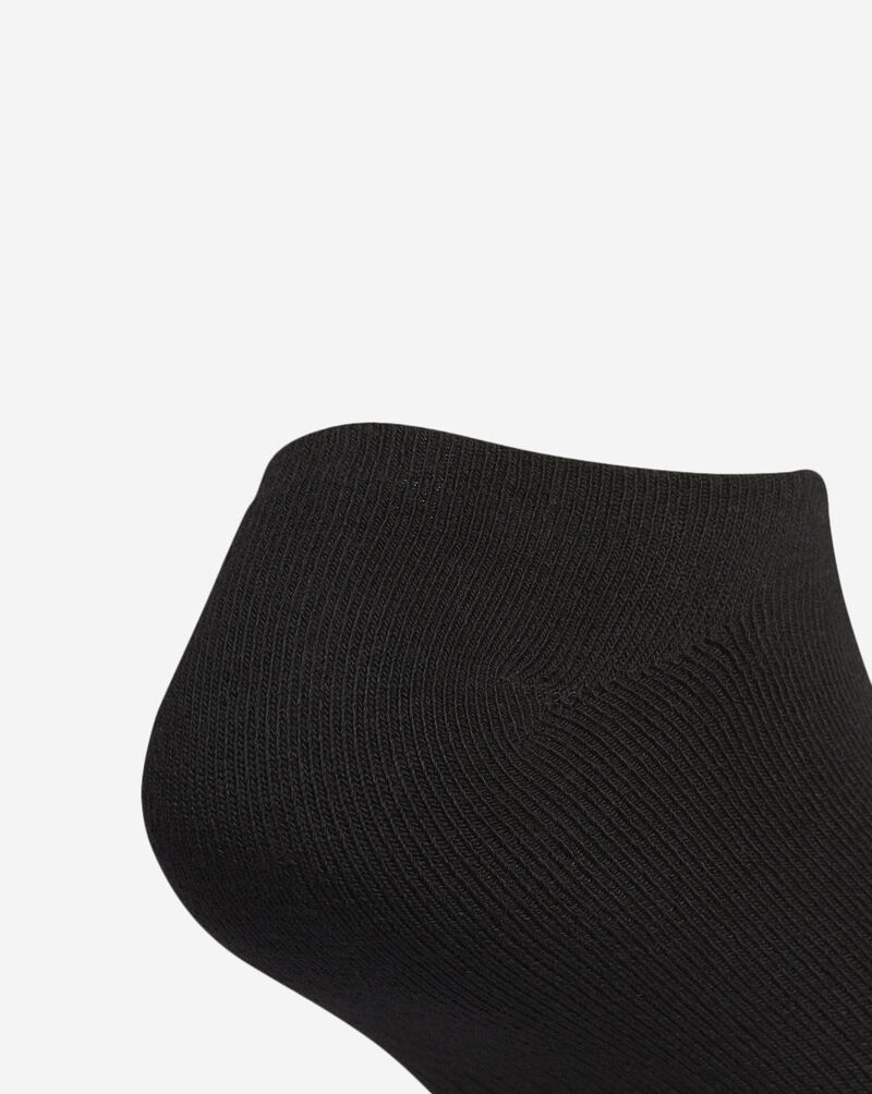 adidas Trefoil 6 Pack No Show Socks CI8724B Black 3