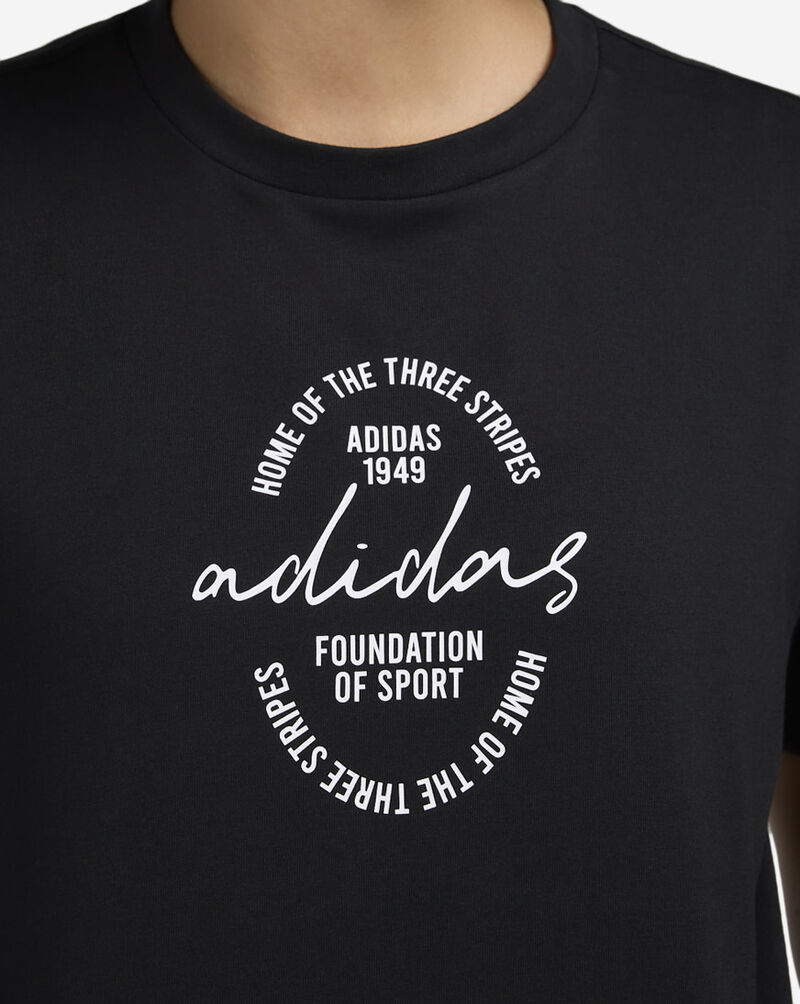 adidas Brand Love Signature Graphic T-Shirt IY3408 Black 3