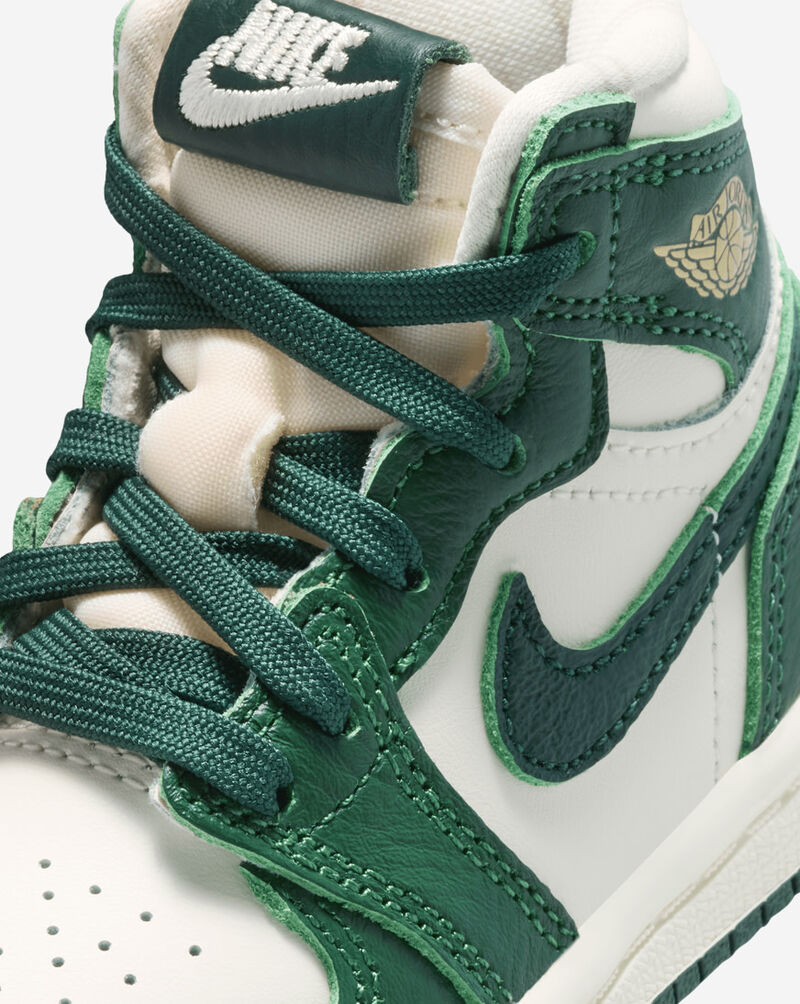 Jordan Toddler Air Jordan 1 Retro High OG FD2598-101 Green 7