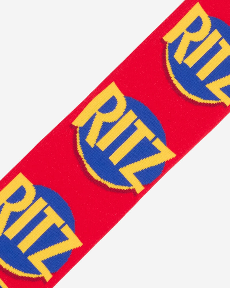 Odd Sox Ritz Crackers Split Crew Straight Socks 38136MONCD Multi 2
