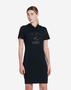 Bodycon Logo Hoodie Dress
