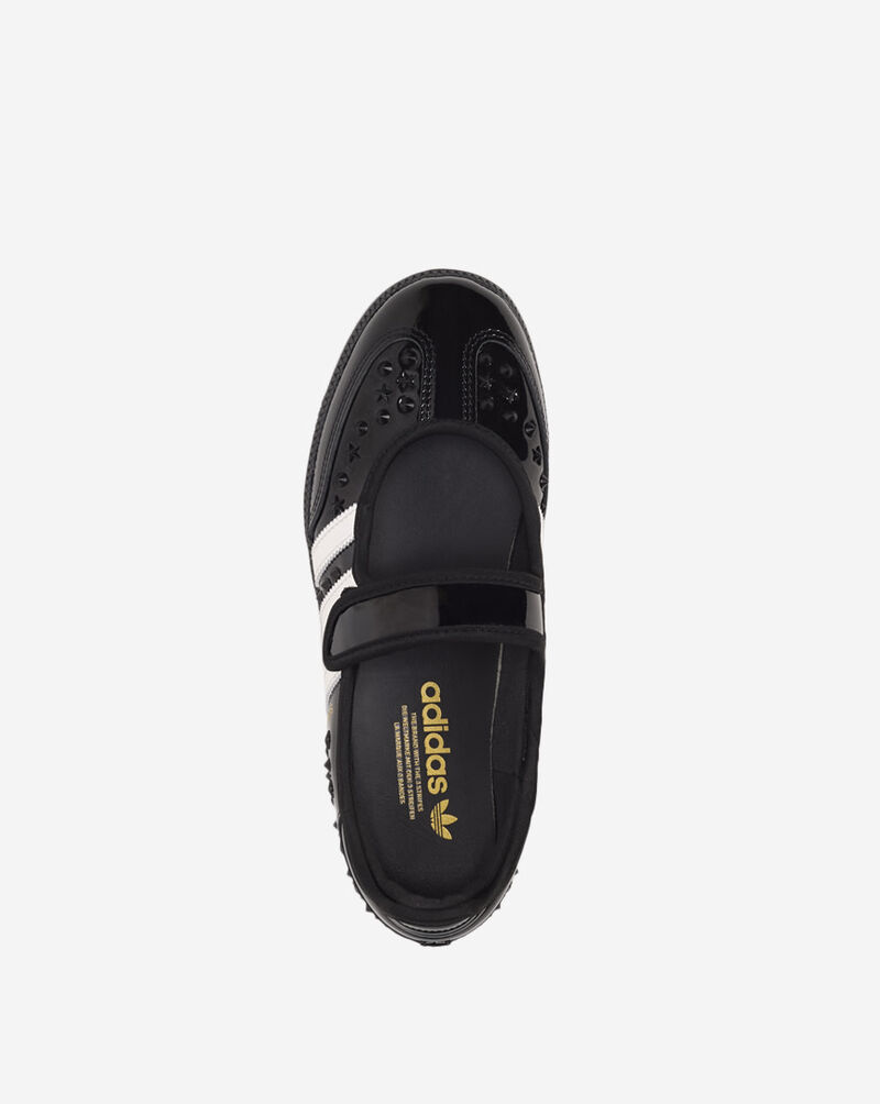 adidas Samba Jane Studs Patent KZ6232 Black 7