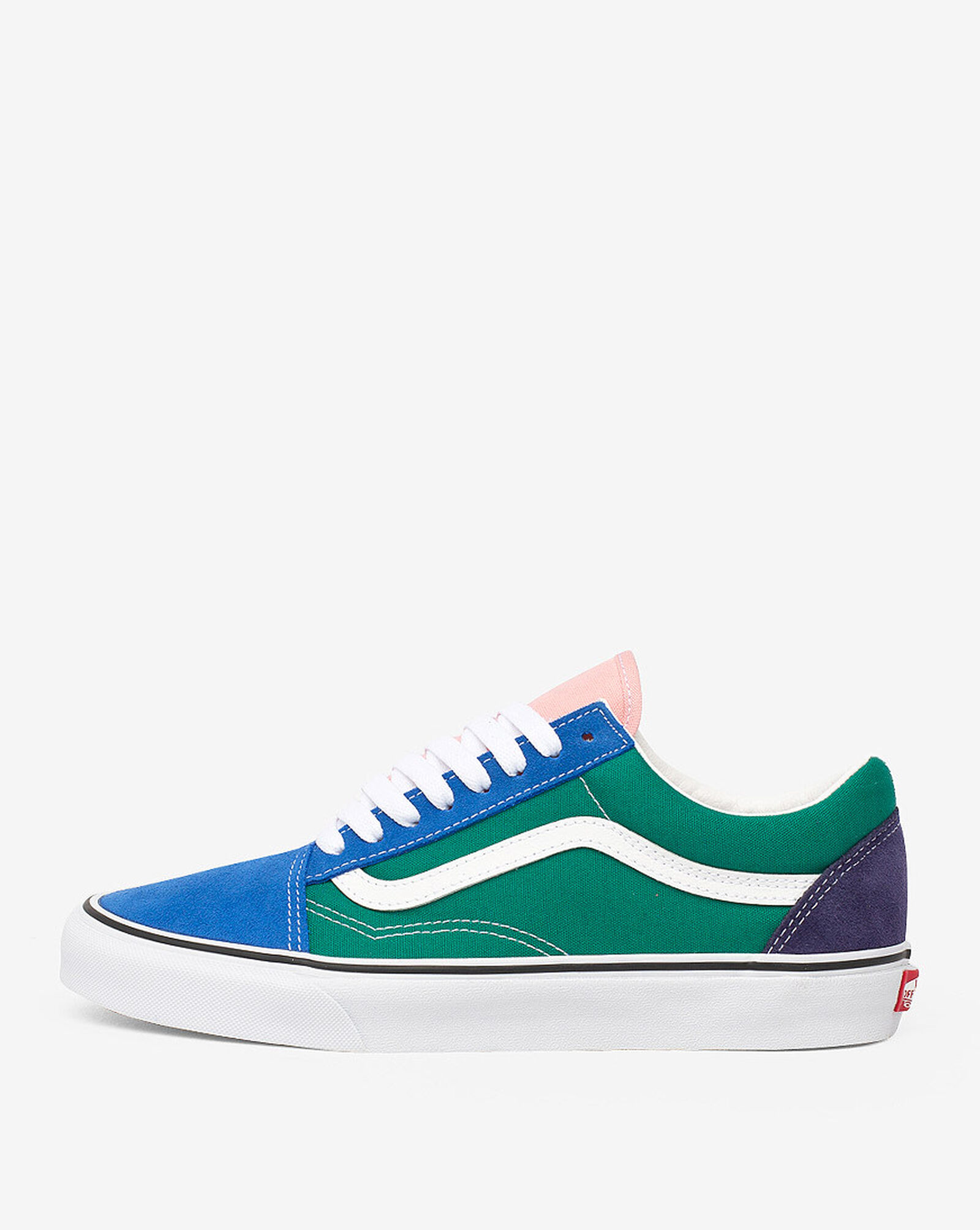 purple green and yellow vans