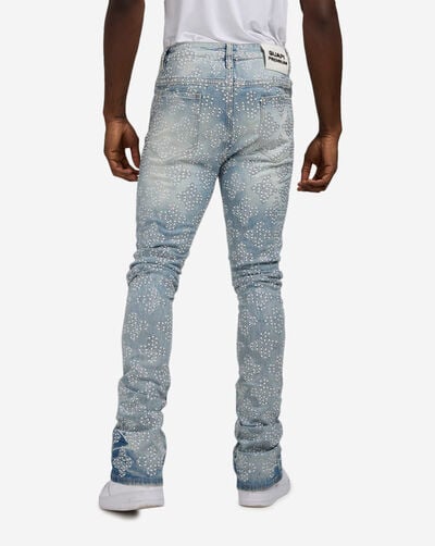 Embellished Denim Jeans Embellished Denim Jeans