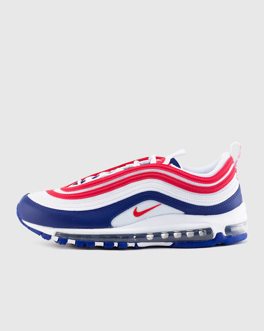 nike air max 97 white and red