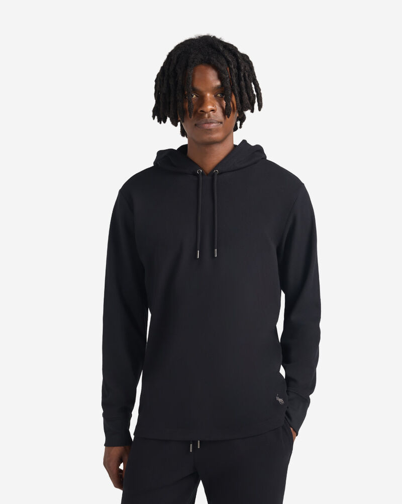 Polo Ralph Lauren Cozy Knit Pajama Hoodie PKCHDR-PBD Black 1