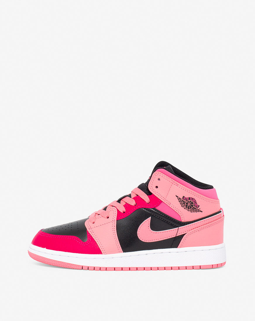 Shop Jordan Grade School Air Jordan 1 Mid 554725-662 pink | SNIPES USA