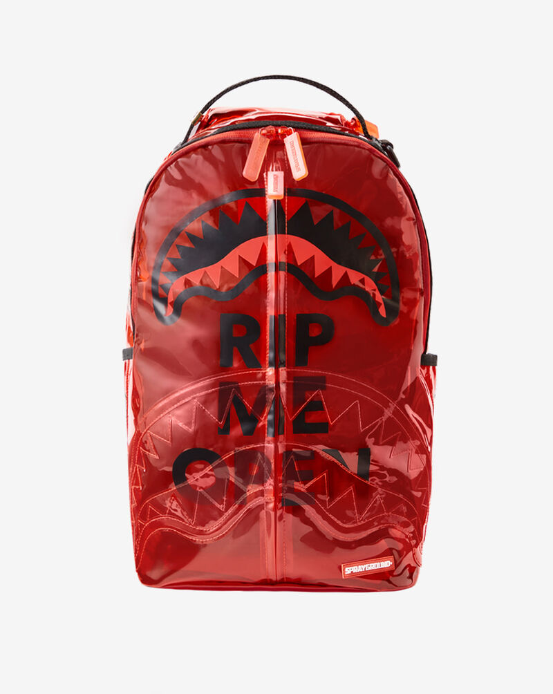 Shop Sprayground Rip Me Open Backpack 910B4532NSZ red SNIPES USA - Main Image