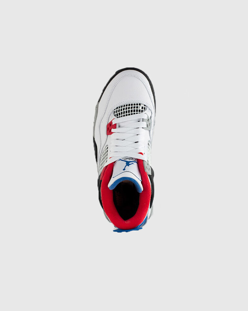 Jordan Grade School Retro Air Jordan 4 408452-146 White 5