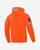 PRO STANDARD New York Yankees Classic Chenille Double Knit Pull Over Hoodie  LNY531152-ORG Orange 3
