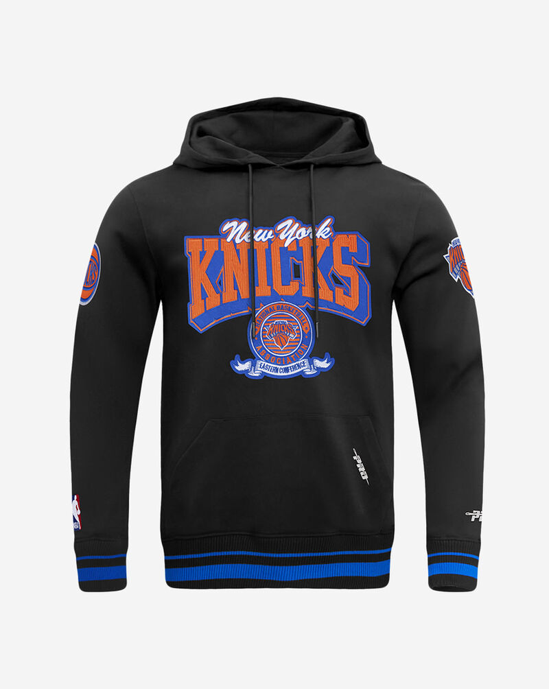 PRO STANDARD New York Knicks Team Badge Pullover Hoodie BNK5516304-BRB Black 1