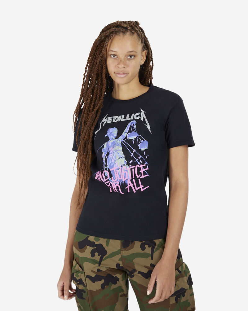 Graphic Tees Metallica Stone Baby Tee MET126085 Black 1