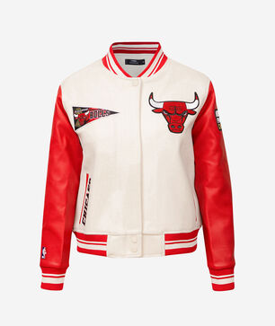 Chicago Bulls Retro Classic Rib Wool Varsity Jacket